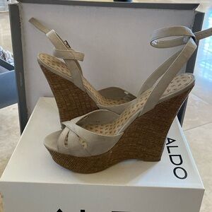 Aldo high heel wedge